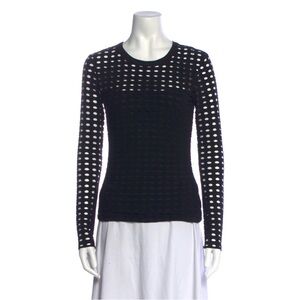 T by Alexander Wang Black Long Sleeve Women's Top